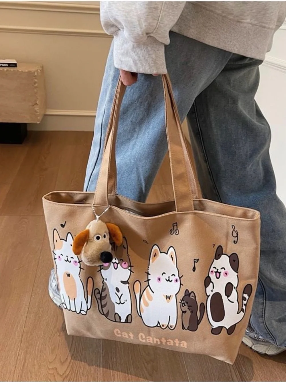 N/A brown canvas
